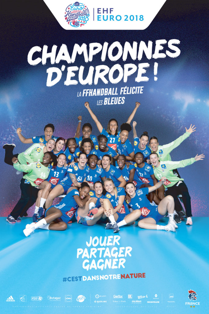 Équipe de France féminine de Handball championne d'Europe